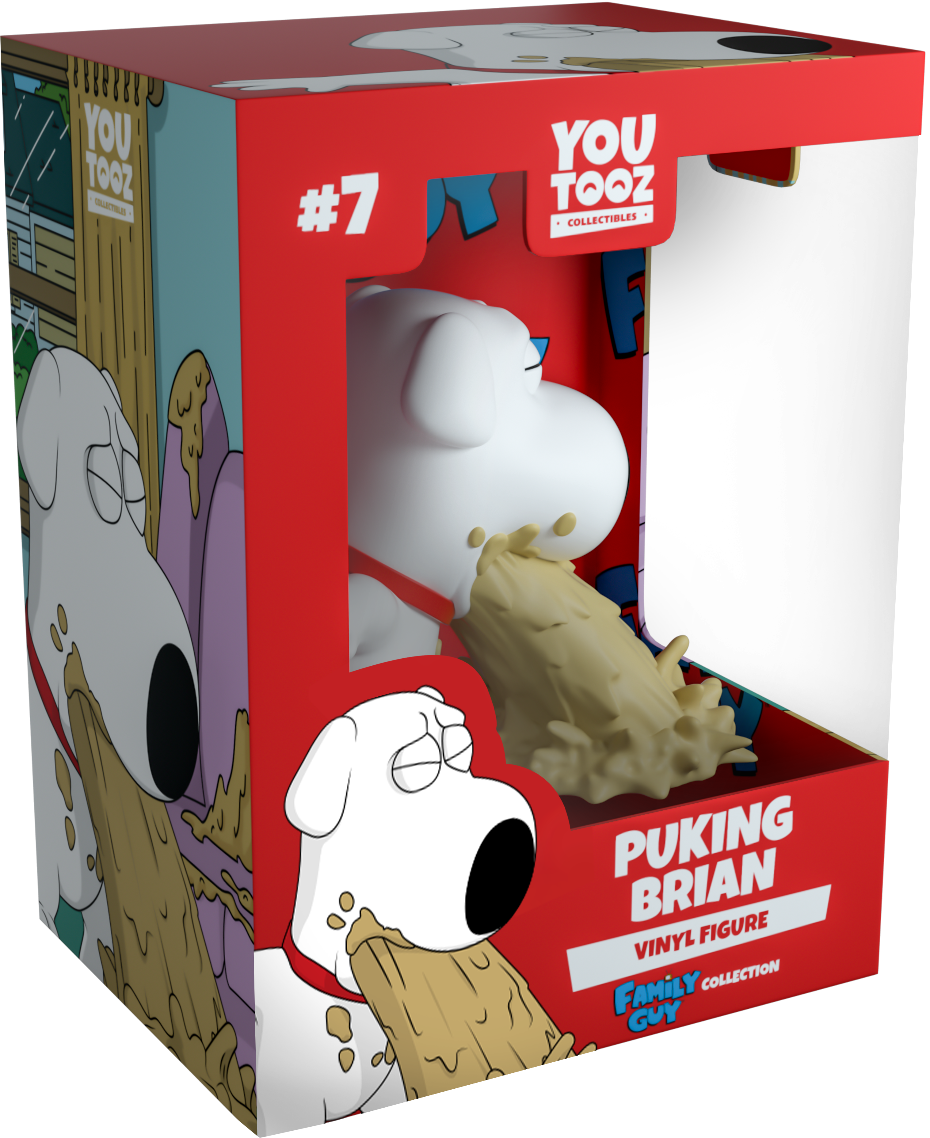 Alternative view of Puking Brian