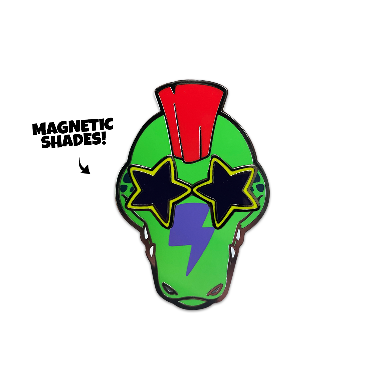 Alternative view of Magnetic Monty Pin