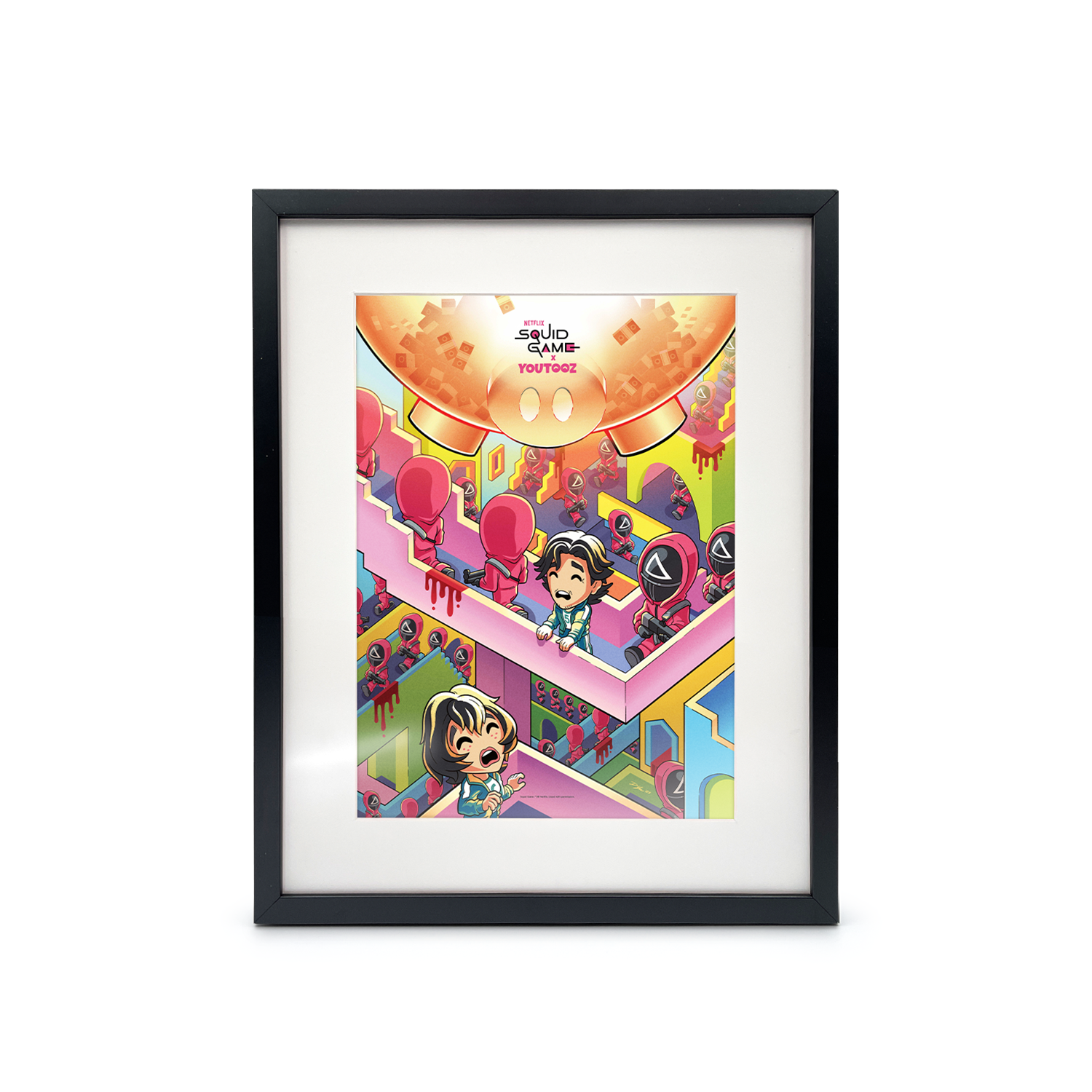 Alternative view of Squid Game Print