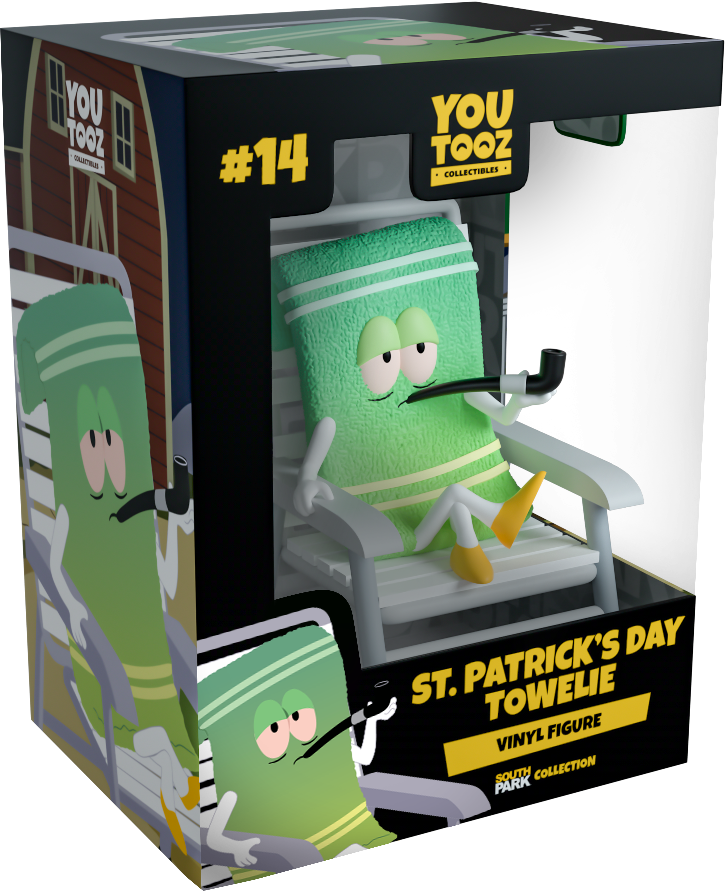 Alternative view of St. Patrick's Day Towelie
