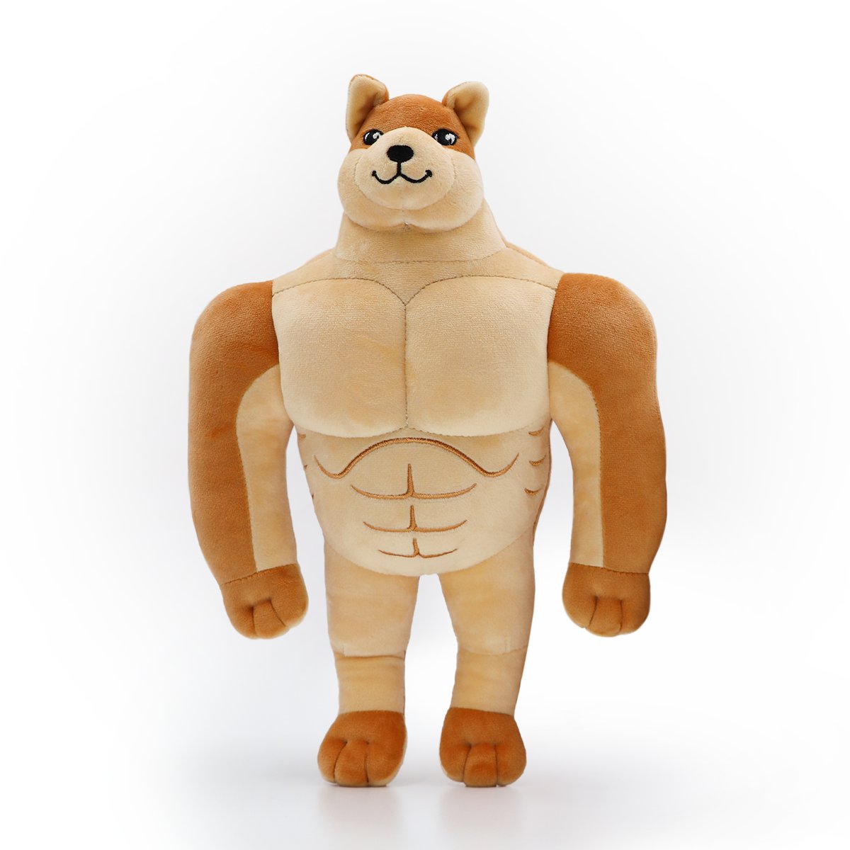 Alternative view of Swole Doge Plush (1ft)