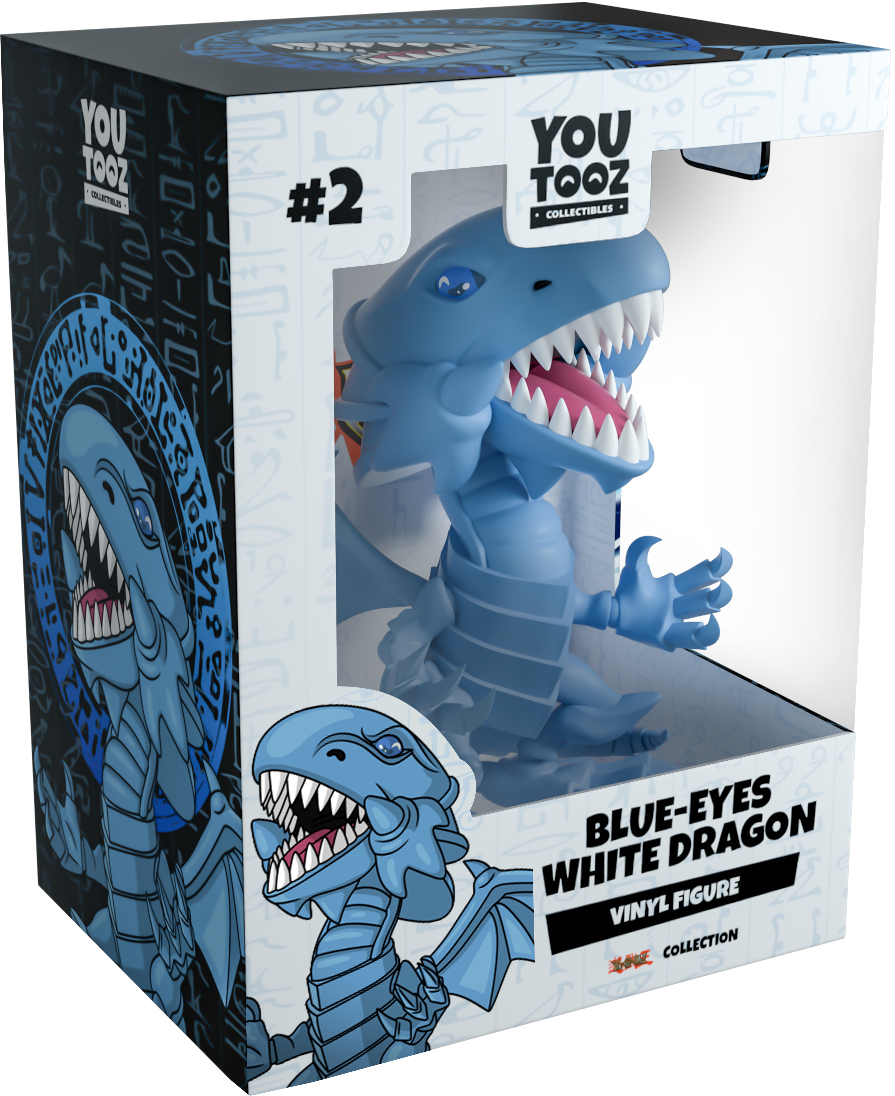 Alternative view of Blue Eyes White Dragon